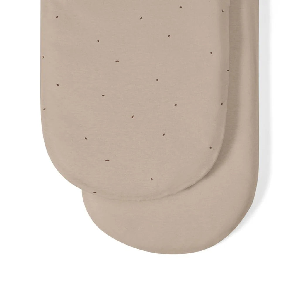 The Little Green Sheep Organic Moses Basket Fitted Sheets