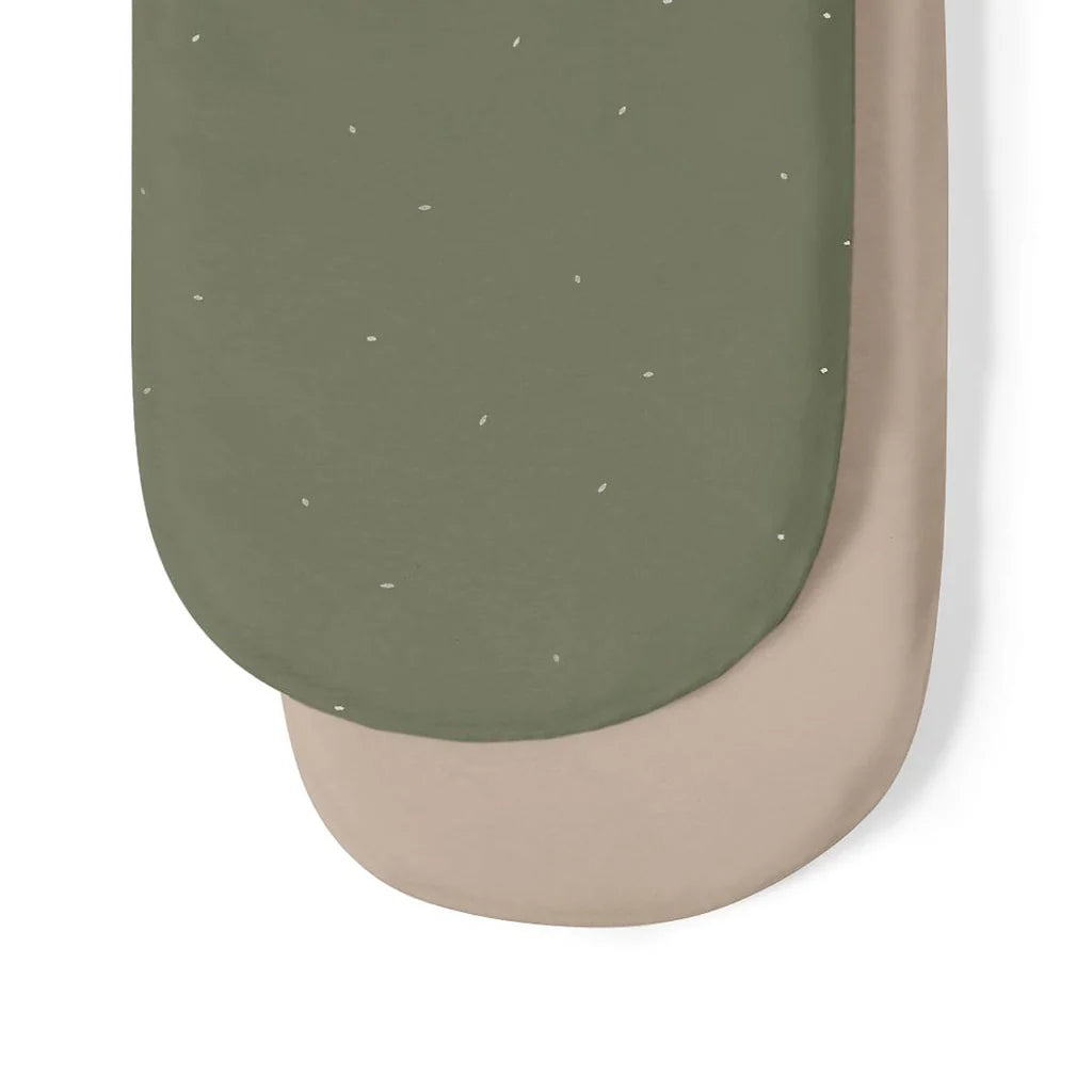 The Little Green Sheep Organic Moses Basket Fitted Sheets