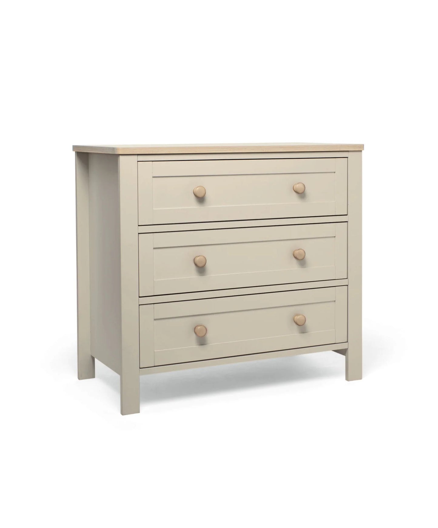 Wedmore 3 Piece Cotbed Range with Dresser Changer & Wardrobe - Cashmere