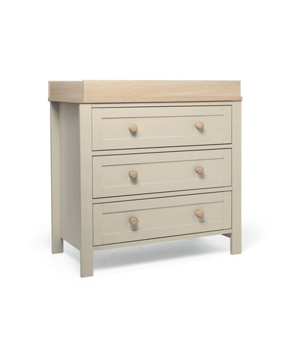Wedmore 3 Piece Cotbed Range with Dresser Changer & Wardrobe - Cashmere