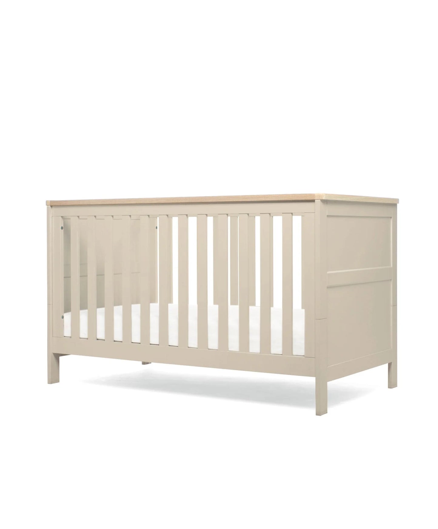 Wedmore 2 Piece Cotbed Set with Dresser Changer - Cashmere/Oak