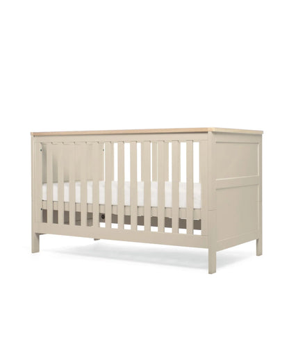Wedmore 2 Piece Cotbed Set with Dresser Changer - Cashmere/Oak