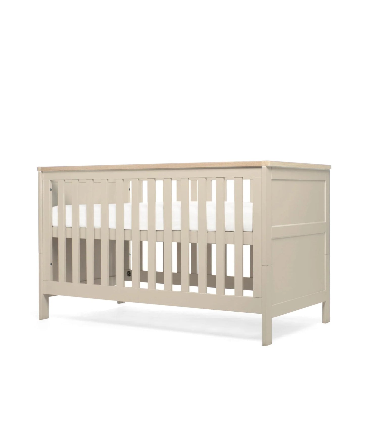 Wedmore 2 Piece Cotbed Set with Dresser Changer - Cashmere/Oak