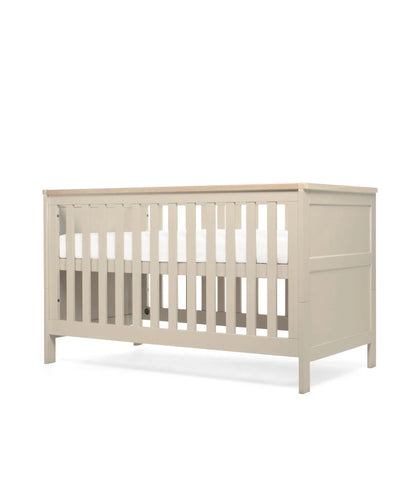 Wedmore 2 Piece Cotbed Set with Dresser Changer - Cashmere/Oak
