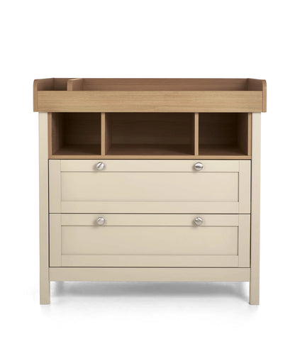 Harwell 2 Piece Cotbed Set with Dresser Changer - Cashmere