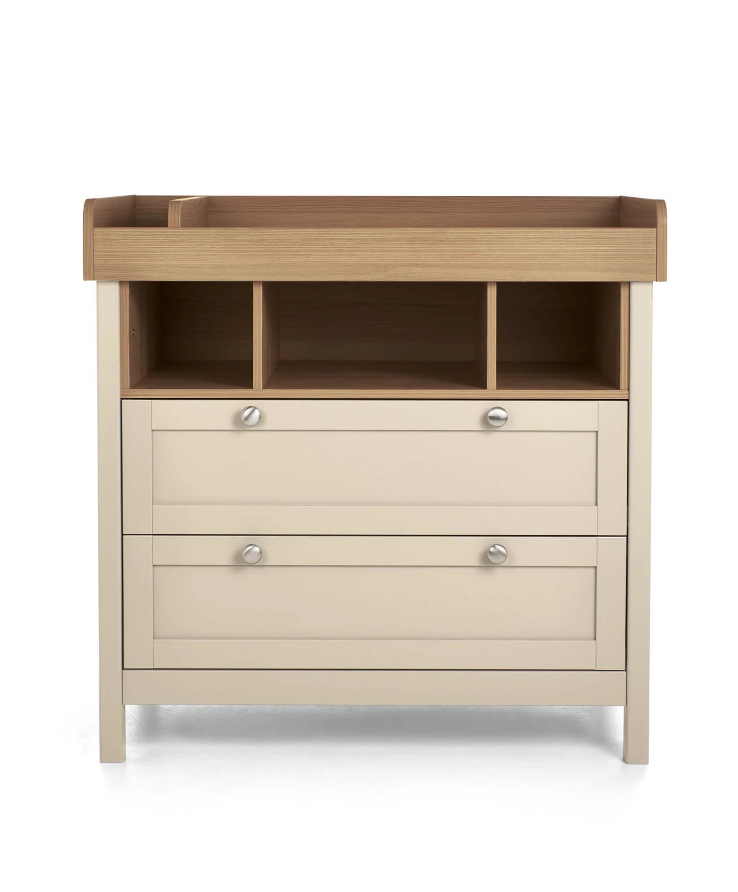 Mamas and Papas Harwell 3 Piece Cotbed Range with Dresser Changer & Wardrobe - Cashmere