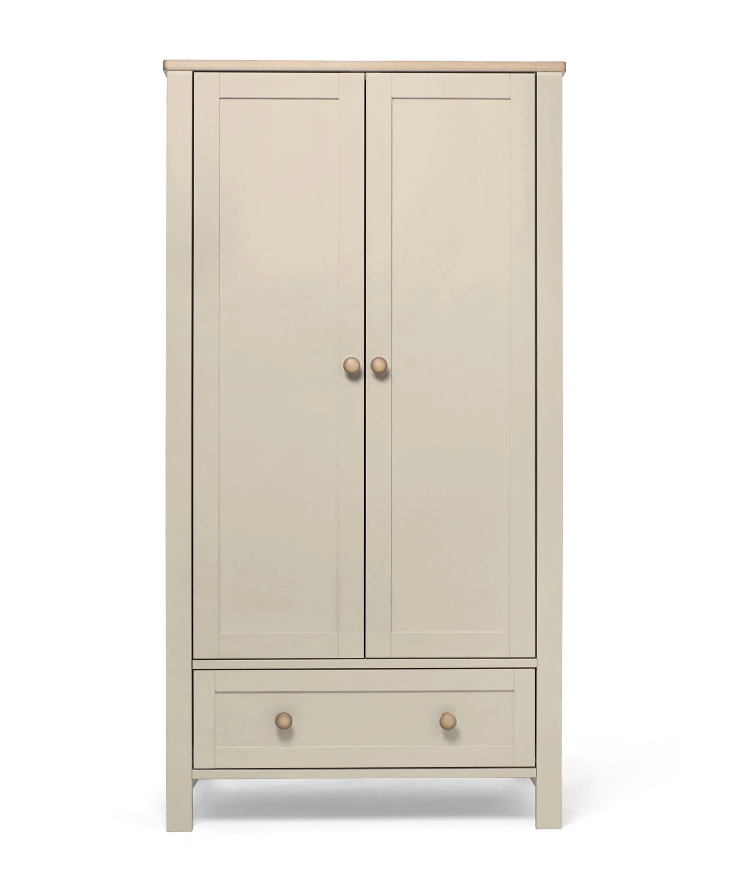 Wedmore 3 Piece Cotbed Range with Dresser Changer & Wardrobe - Cashmere