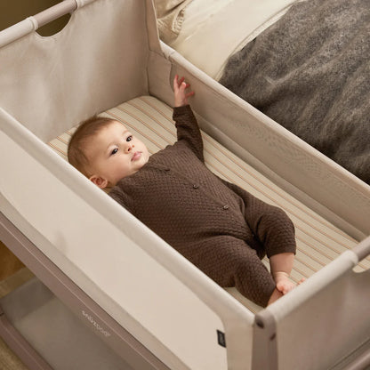 SnuzPod Bedside Crib 2 Pack Fitted Sheets