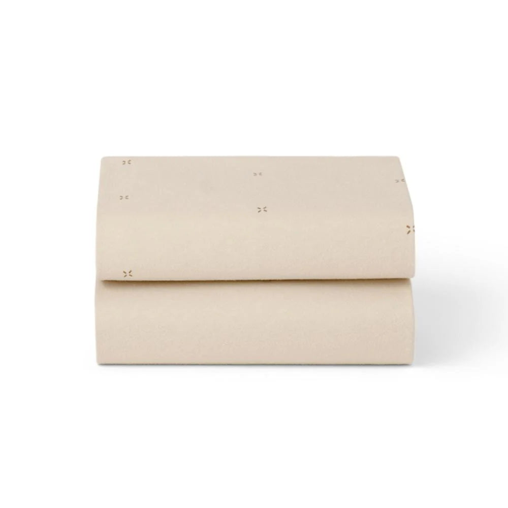 SnuzPod Bedside Crib 2 Pack Fitted Sheets