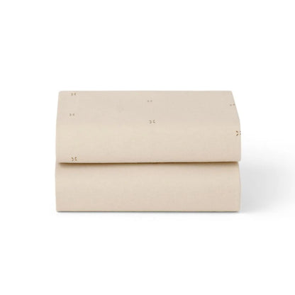 SnuzPod Bedside Crib 2 Pack Fitted Sheets