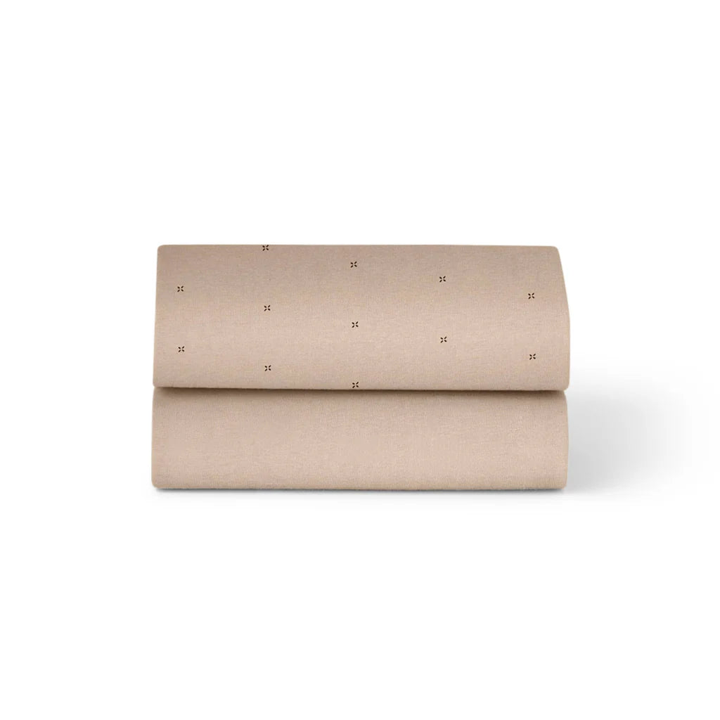 SnuzPod Bedside Crib 2 Pack Fitted Sheets