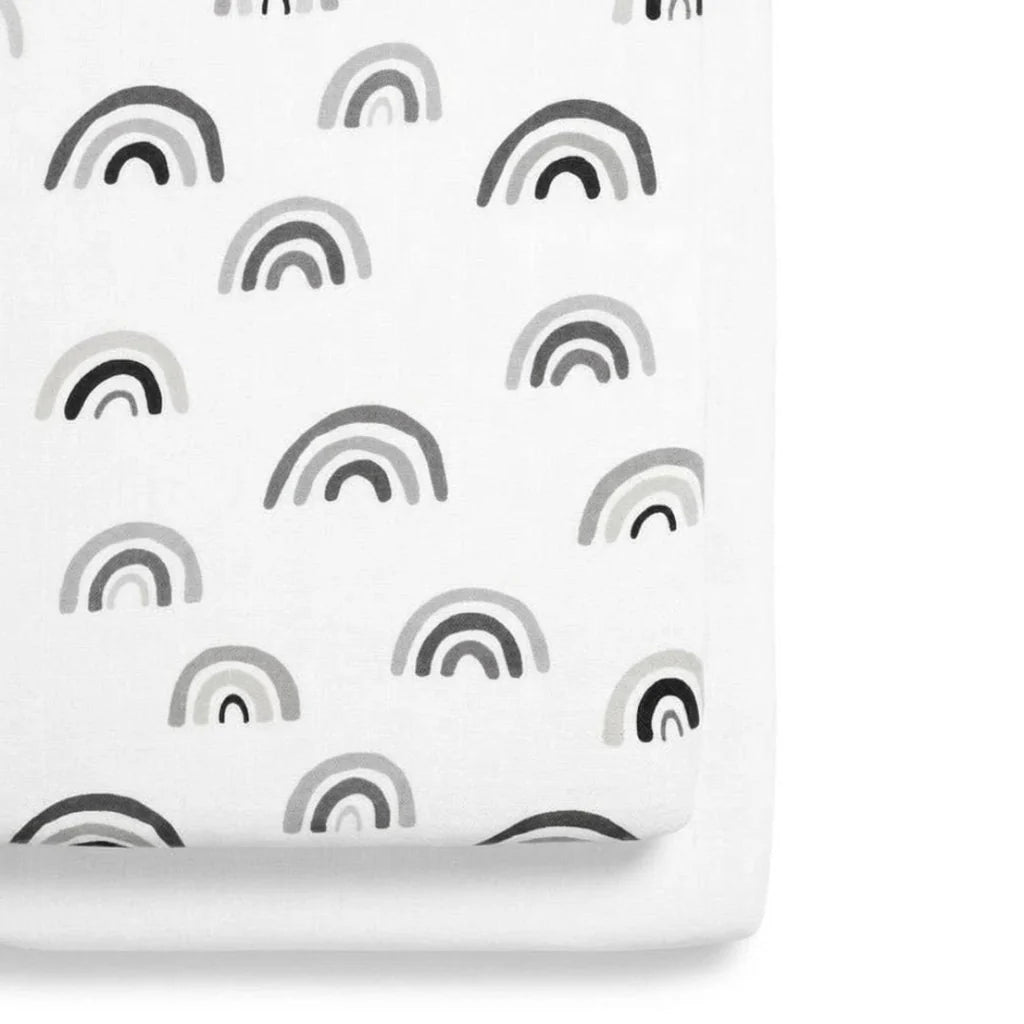 SnuzPod Bedside Crib 2 Pack Fitted Sheets