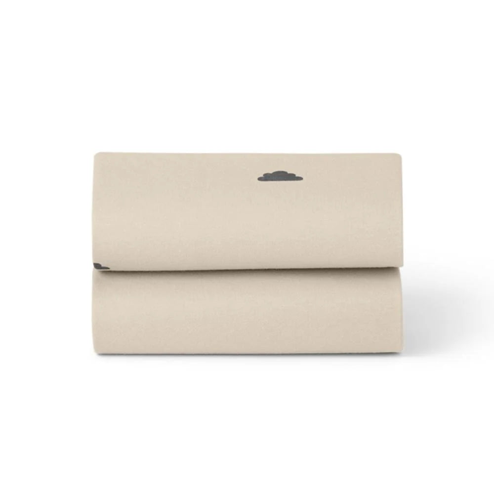 SnuzPod Bedside Crib 2 Pack Fitted Sheets
