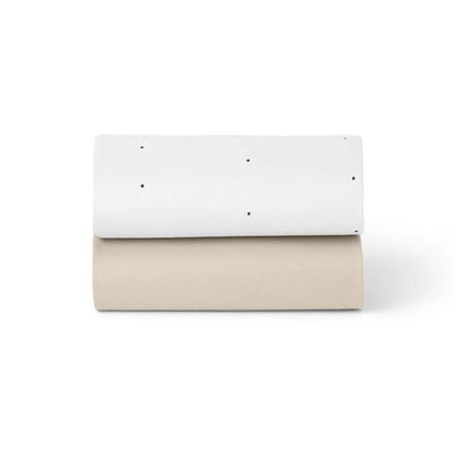 SnuzPod Bedside Crib 2 Pack Fitted Sheets